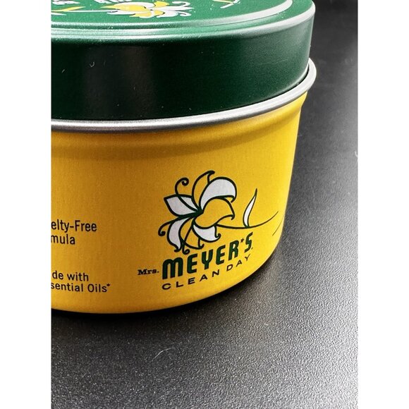 Mrs. Meyers Clean Day Soy Candle Honeysuckle Scent 2.9 oz Tin NEW - Picture 3 of 5